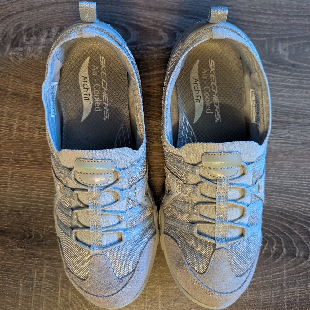 Skechers Arch Fit Comfy - Feeling Bold Women's sneakers grey Size 8
